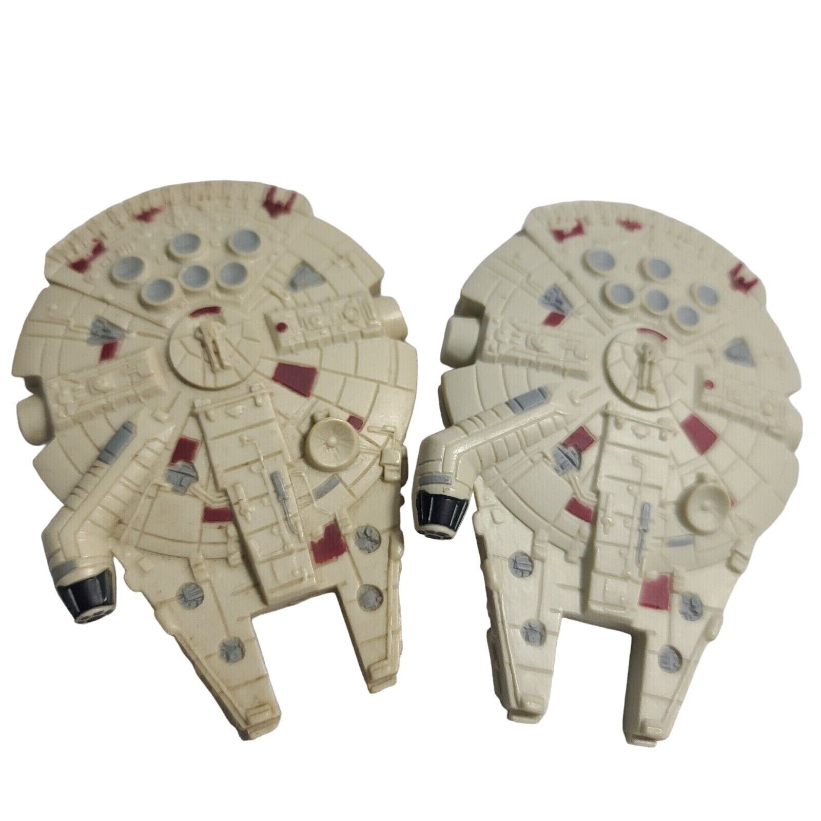 1996 Star Wars Millennium Falcon Toy LFL Applause Lot Of 2