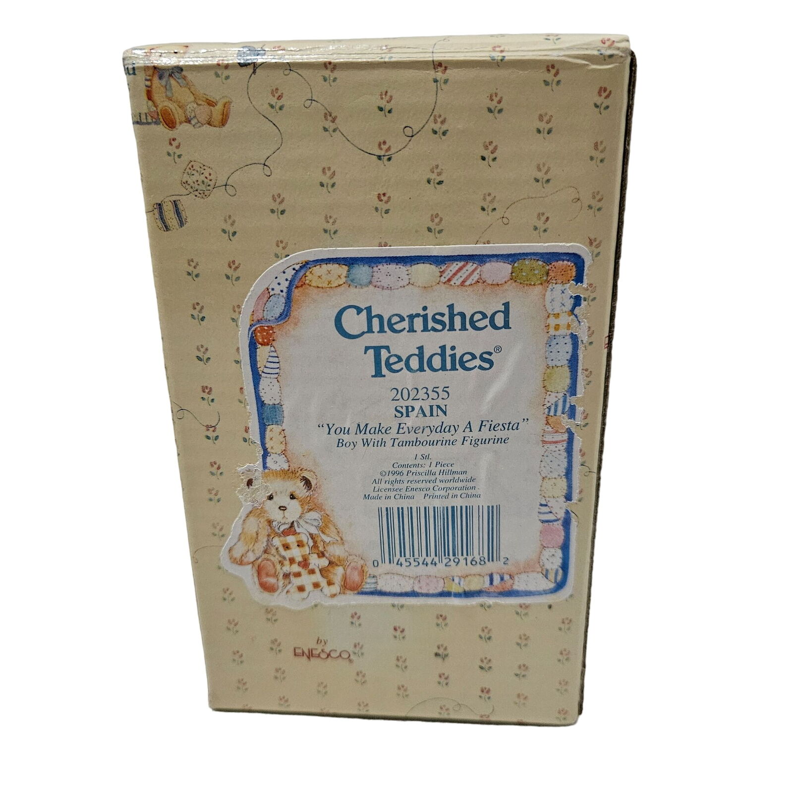 Enesco Cherished Teddies Spain You Make Everyday A Fiesta Figurine 202355