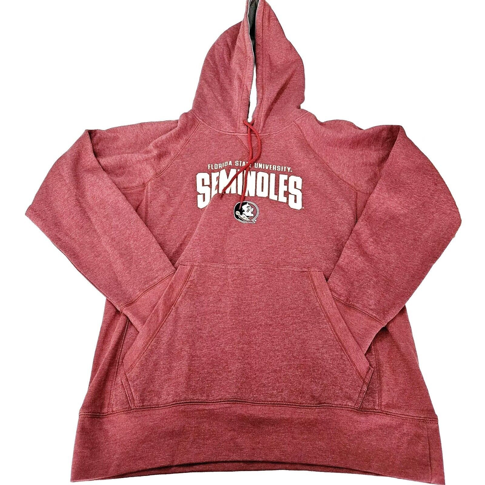 Rivalry Thread Womens Hoodie Multicolor Size Medium Cotton Blend Seminoles