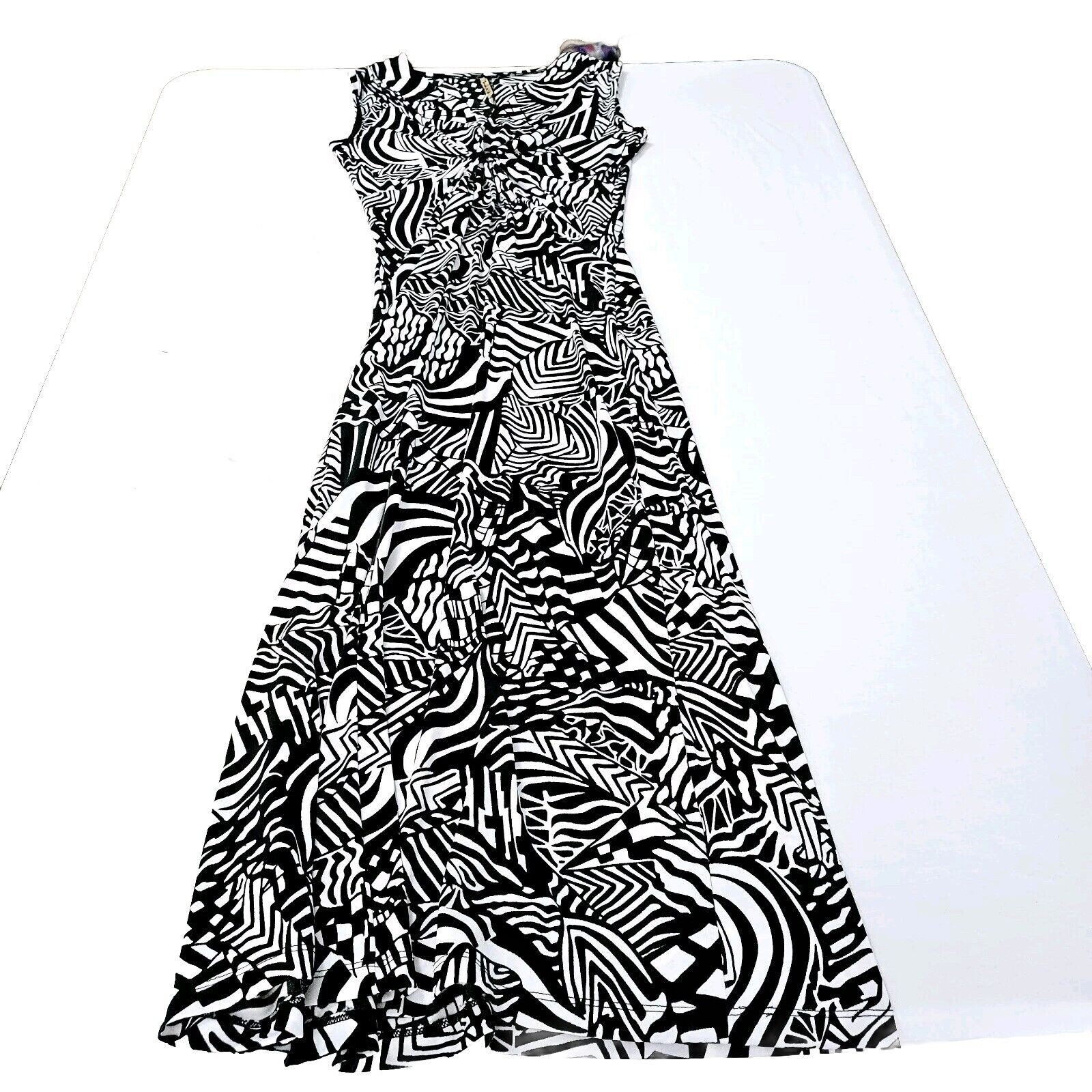 Fresh Of LA Womens Dress Multicolor No Size Tag Polyester Blend Pullover