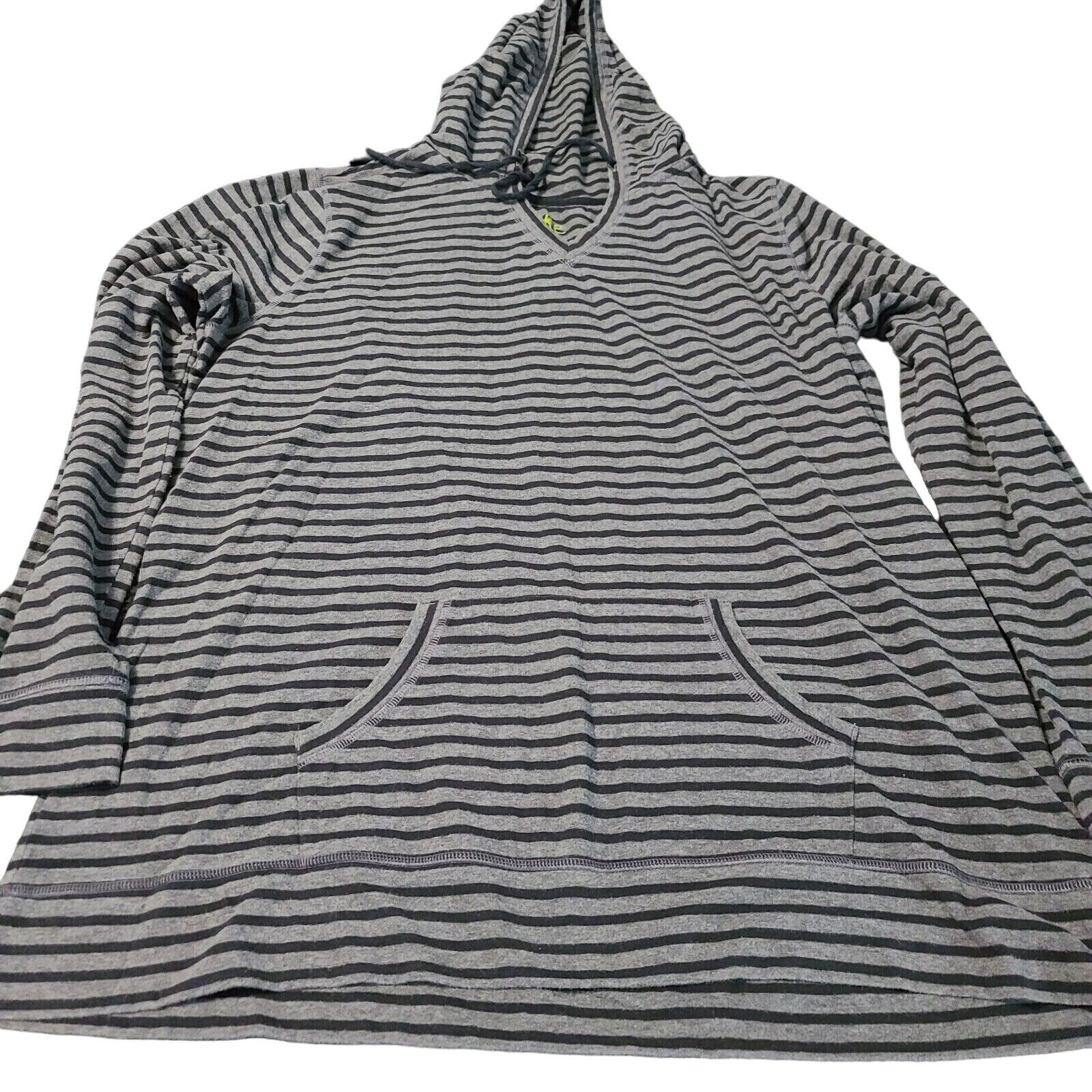 Made For Life Womens Pullover Hoddie Multicolor Size XXLT Cotton Blend Stretch